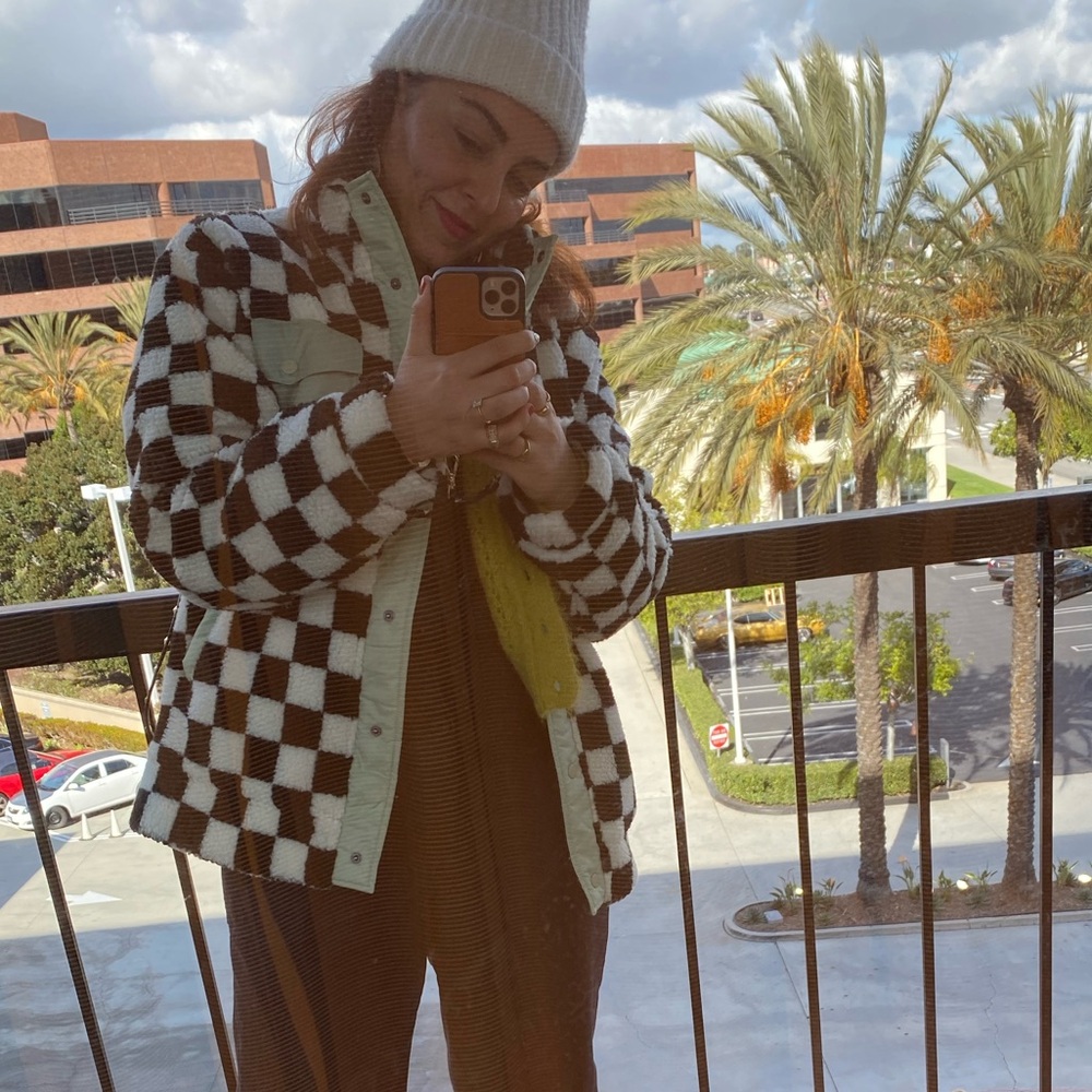Vans Winterset Sherpa Checkerboard Jacket - M - Picture 7 of 7